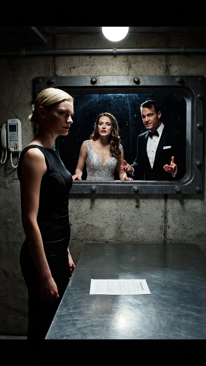 Moje sestra mě zamkla v našem zvukotěsném sklepě, protáhla převod důvěry přes ocelový stůl a řekla: 