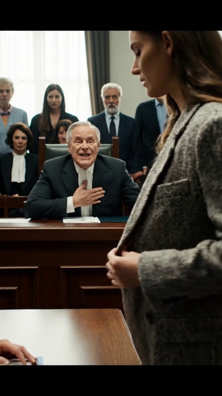 Ojciec powiedział sędziemu, że otworzyłem niebieski folder.