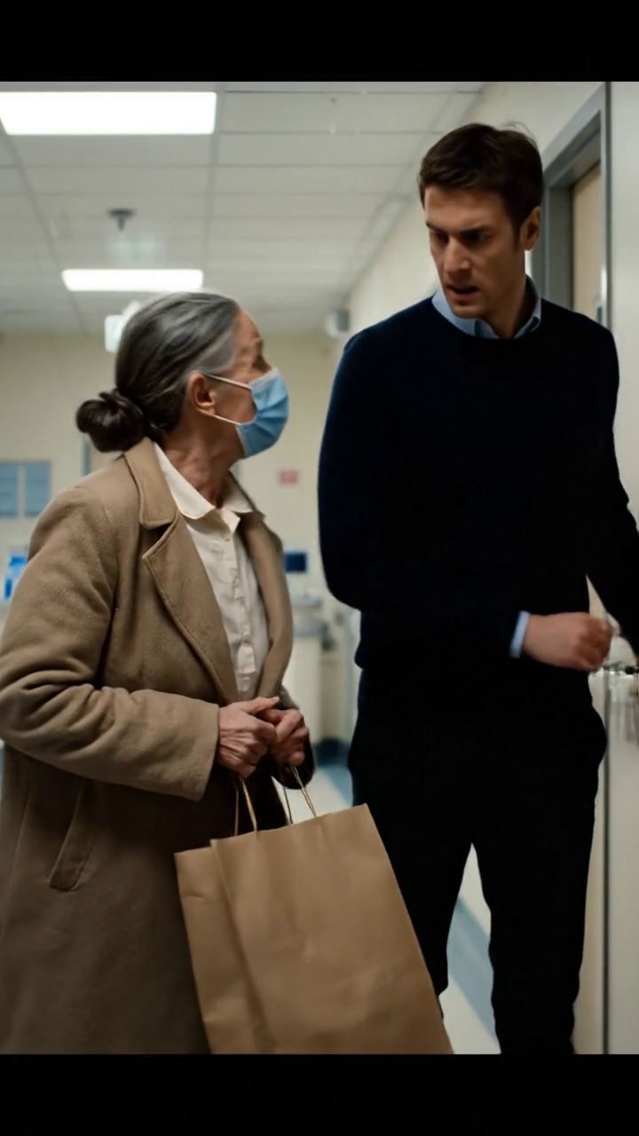 Ik kwam naar het ziekenhuis met trillende handen en een zak vol geschenken, wanhopig om mijn pasgeboren kleinkind voor het eerst te zien. Maar voordat ik naar binnen kon gaan, blokkeerde mijn eigen zoon de deur en spuugde, jij smerige oude vrouw! Je infecteren de baby! Toen gooide hij mijn geschenken naar de vloer en duwde me naar beneden. Daar liggend in schaamte, maakte ik één beslissing die hij nooit meer zou zien mijn erfenis... maar dat was slechts het begin. Echte verhalen