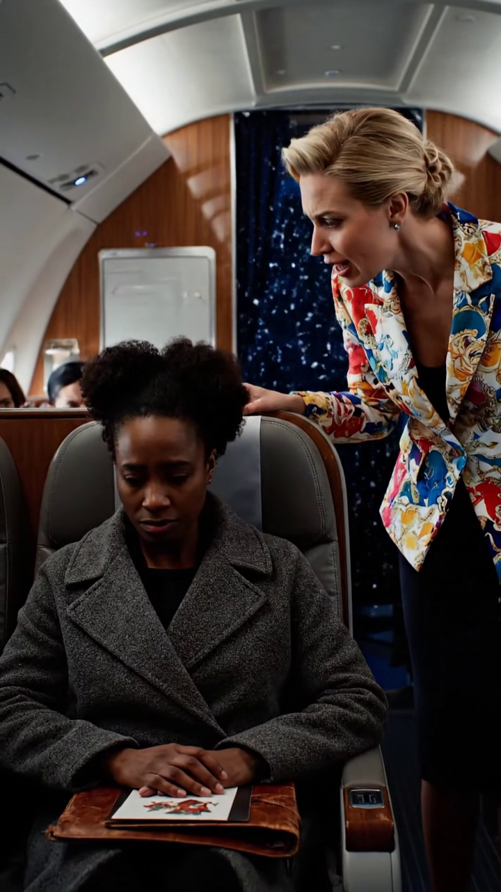 Le pilote ordonne à la femme noire de déplacer des sièges le soir de Noël Il ne sait pas qu'elle possède l'avion