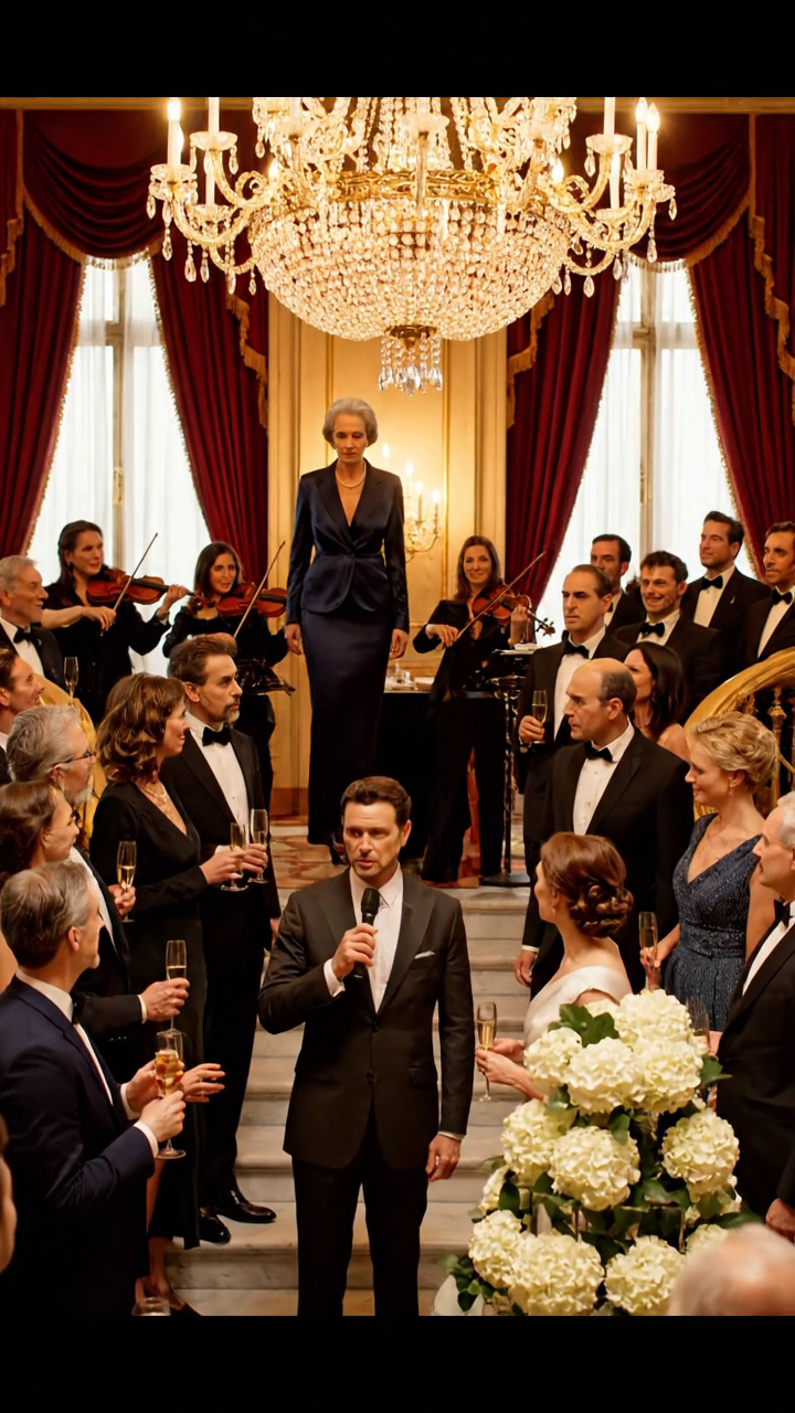 Mon fils a levé son verre à mon soixante-dixième anniversaire et a dit à quatre-vingt deux invités, 