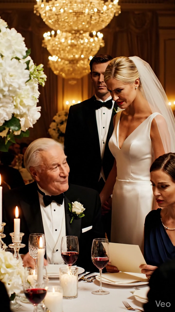 Au mariage de mon frère, la mariée a fait une remarque au sujet de ma famille, et mon père a dit, 