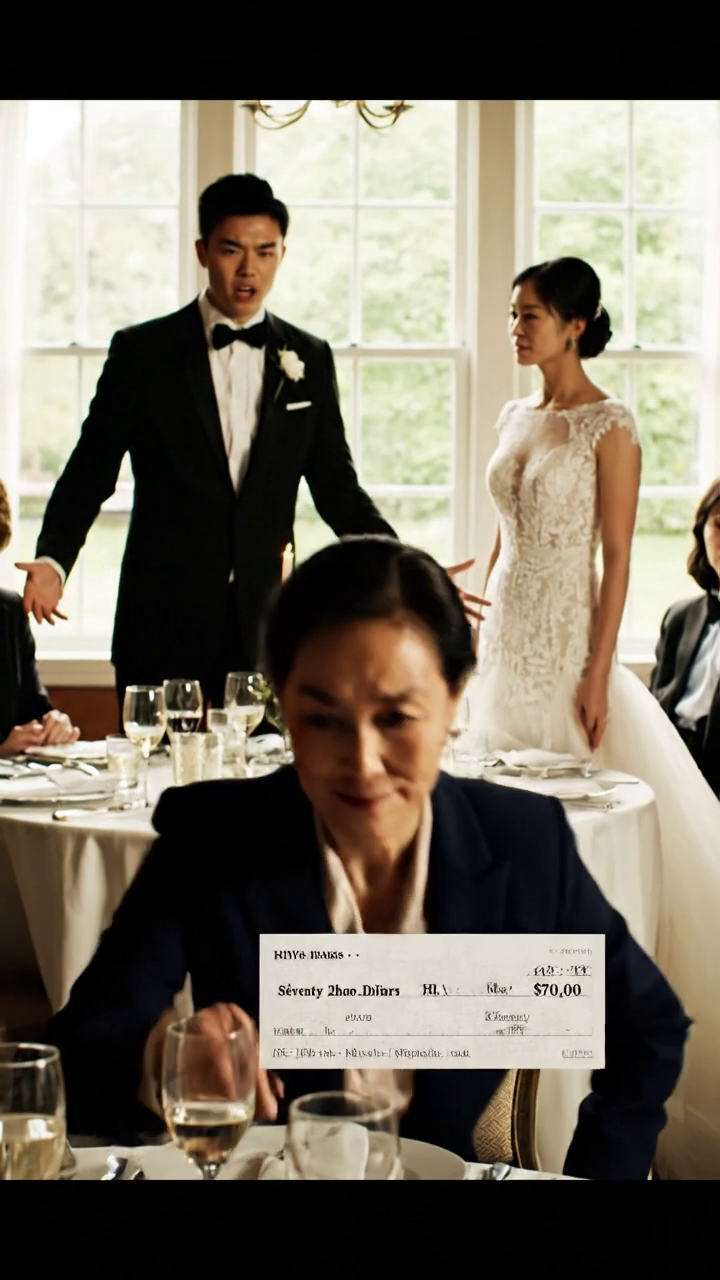 Op de bruiloft zei mijn zoon: 