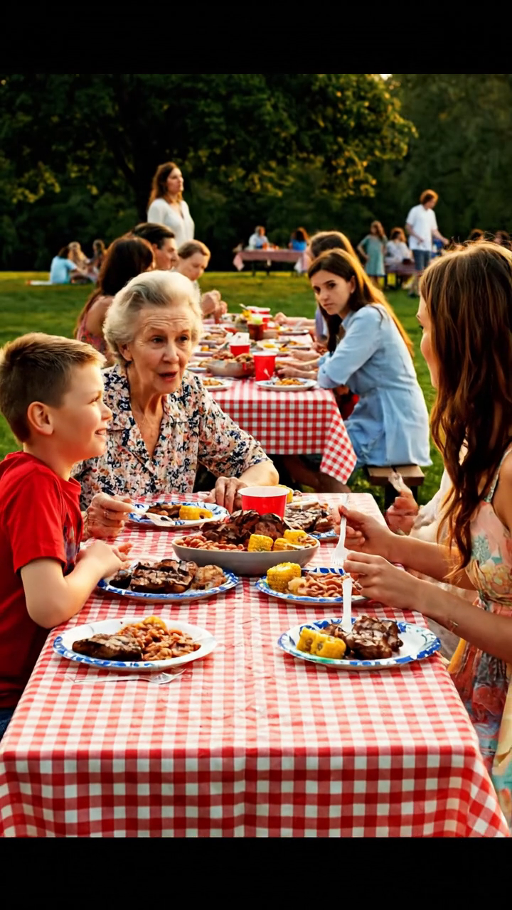 Na pikniku moje matka řekla: 