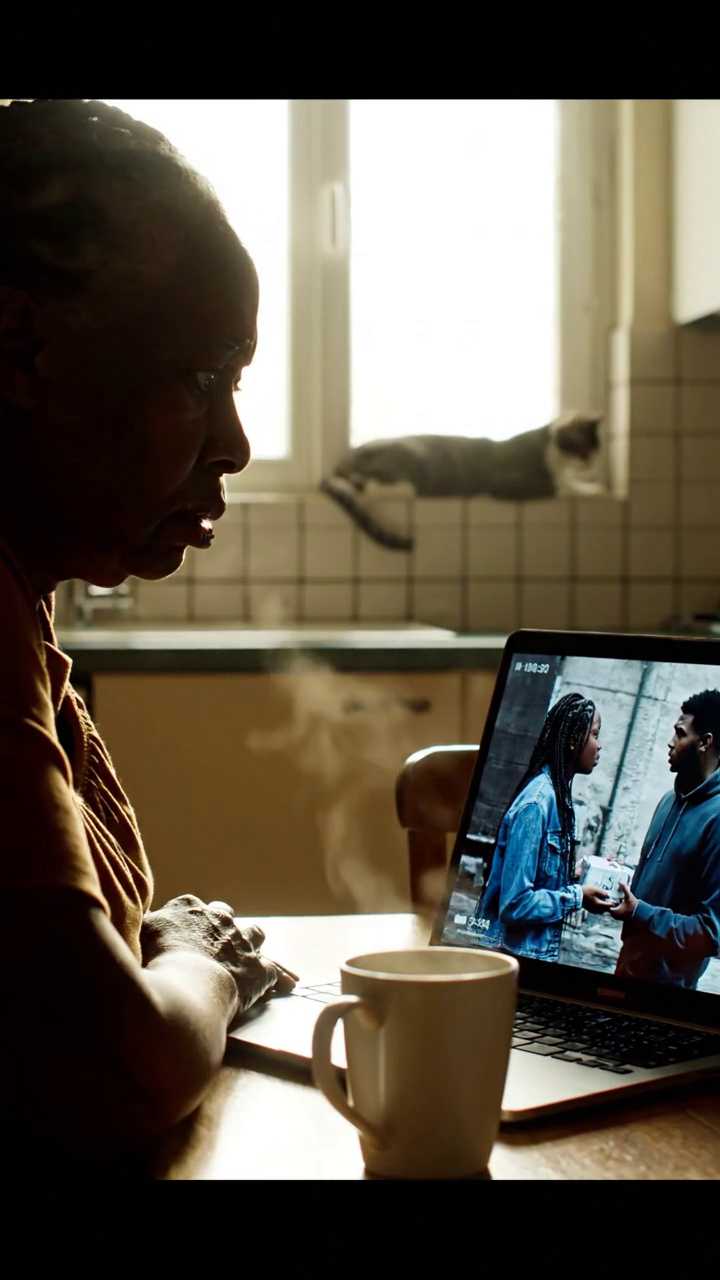 Ik vertrouwde mijn dochter genoeg om haar te laten houden van een sleutel van mijn huis in Raleigh, vergat dat de camera was teruggekomen na 11 dagen, tot het weekend vloog ik naar Denver voor het werk en controleerde het uit gewoonte, toen ik gevoelloos toen ik zag wat zij en haar vriendje aan de keukentafel deed was niet iets als langs te komen om de kat te voeden maar het meest angstaanjagende deel kwam bij het diner ze vroeg me naar Nieuws