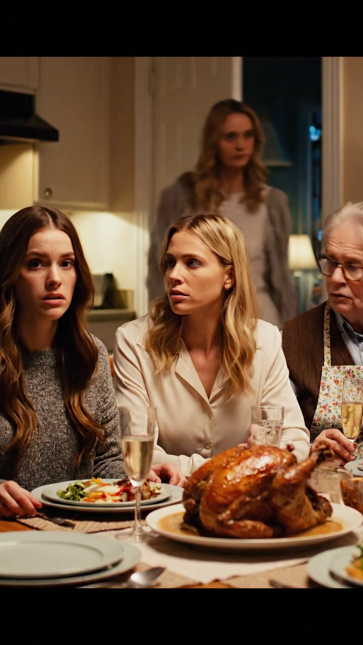 Na tiché večeři na Díkuvzdání moje sestra řekla nahlas: 