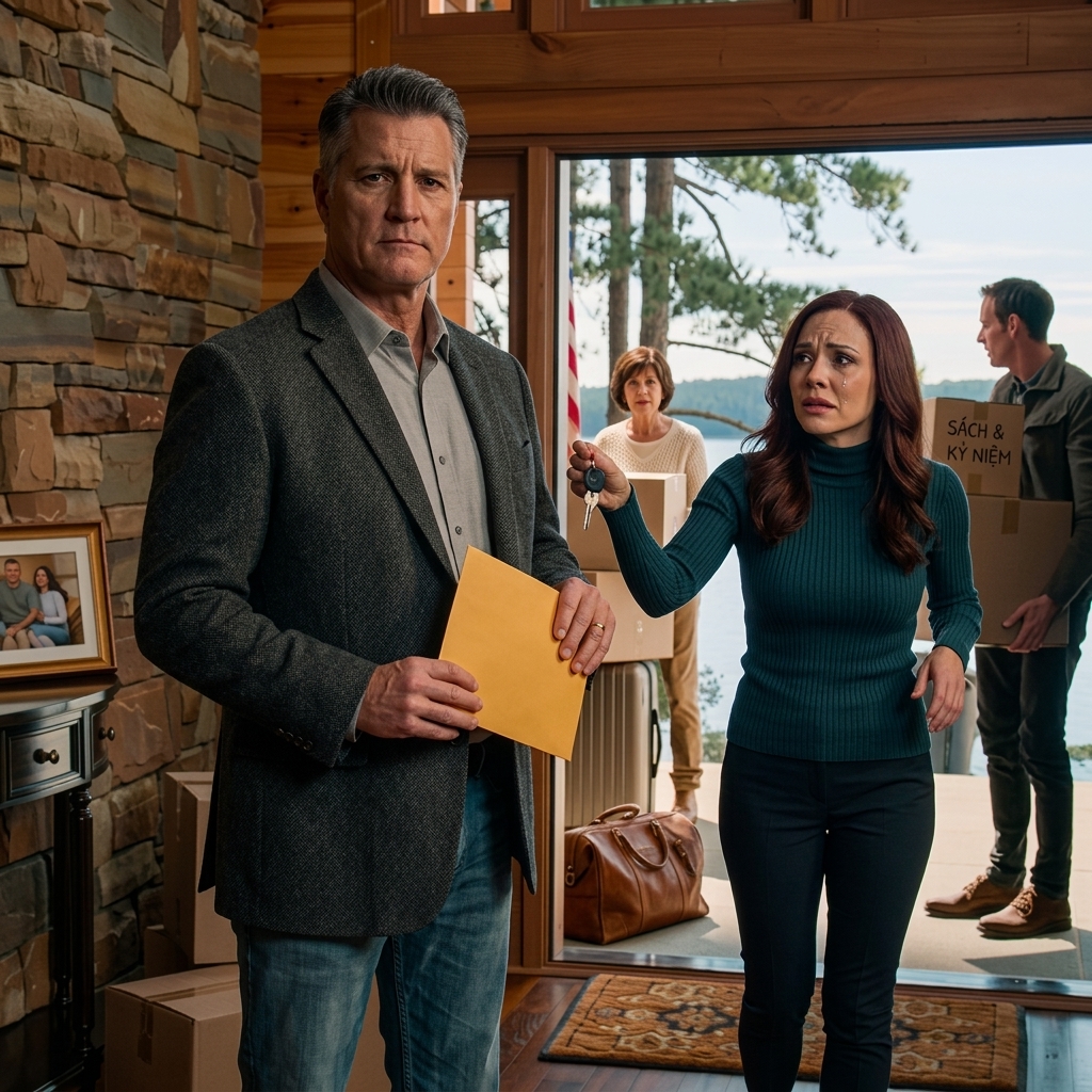 Moja córka zabrała mój dom nad jeziorem i dała go rodzinie swojego męża. Powiedziała 