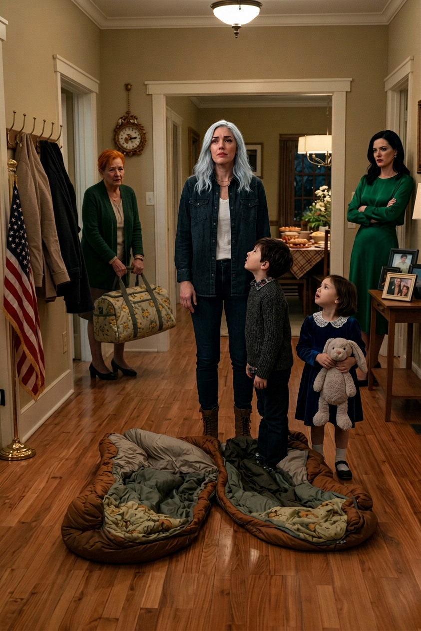 Właśnie urodziłam, kiedy odwiedziła mnie moja 8-letnia córka. Bez słowa zamknęła kurtynę i pochyliła się blisko. 