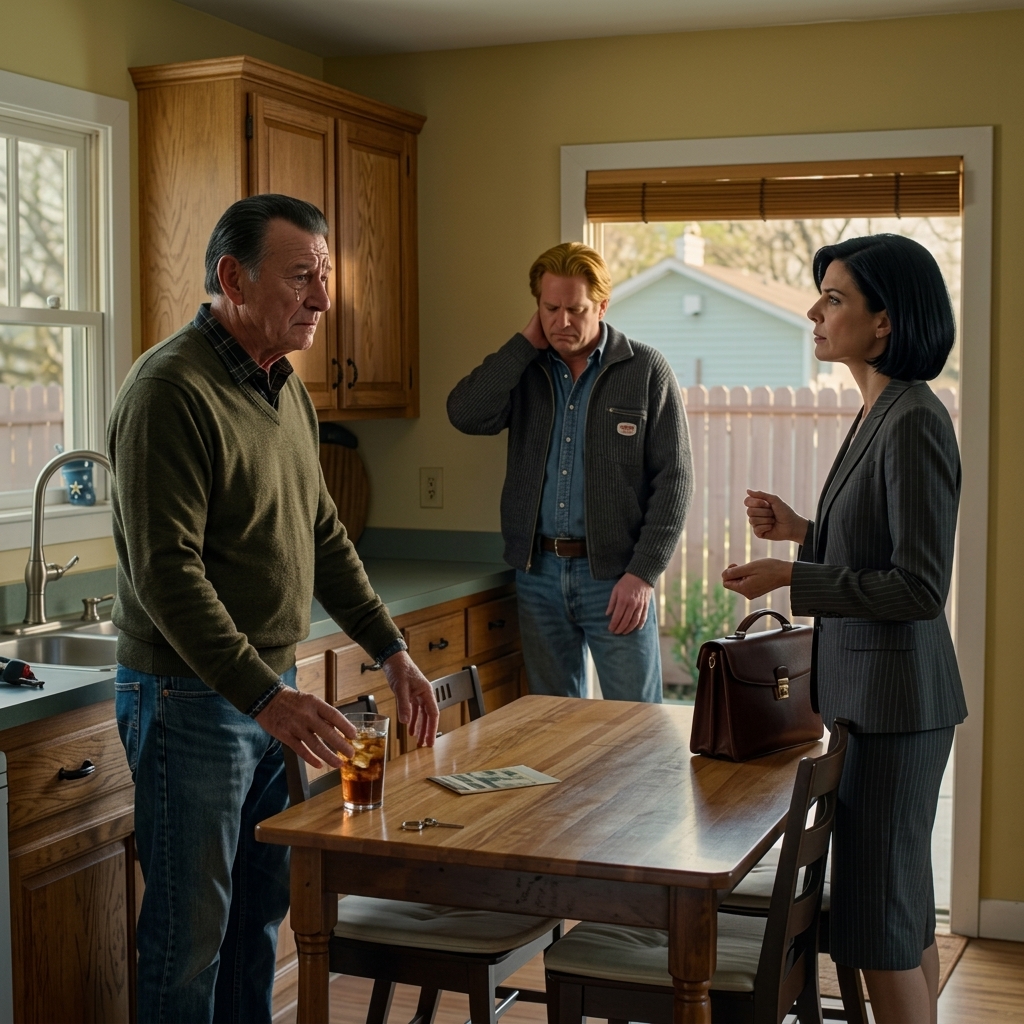 Moja córka z prawa powiedziała, że czas porozmawiać o moich oszczędnościach. Trzy tygodnie później, była u moich drzwi z zupełnie innego powodu.