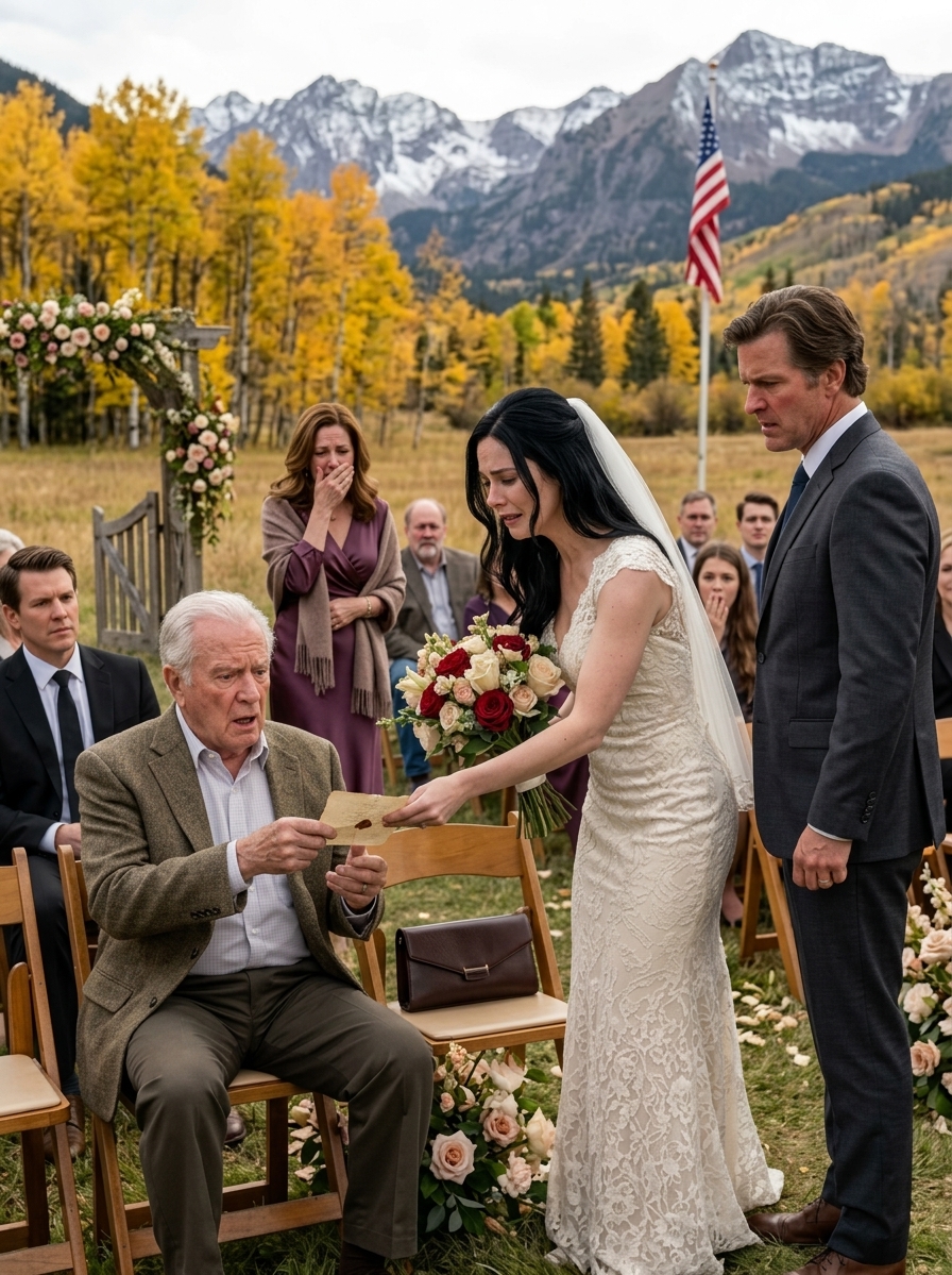 Během svatby mé dcery, dala do mého pokoje vzkaz, který řekl: 