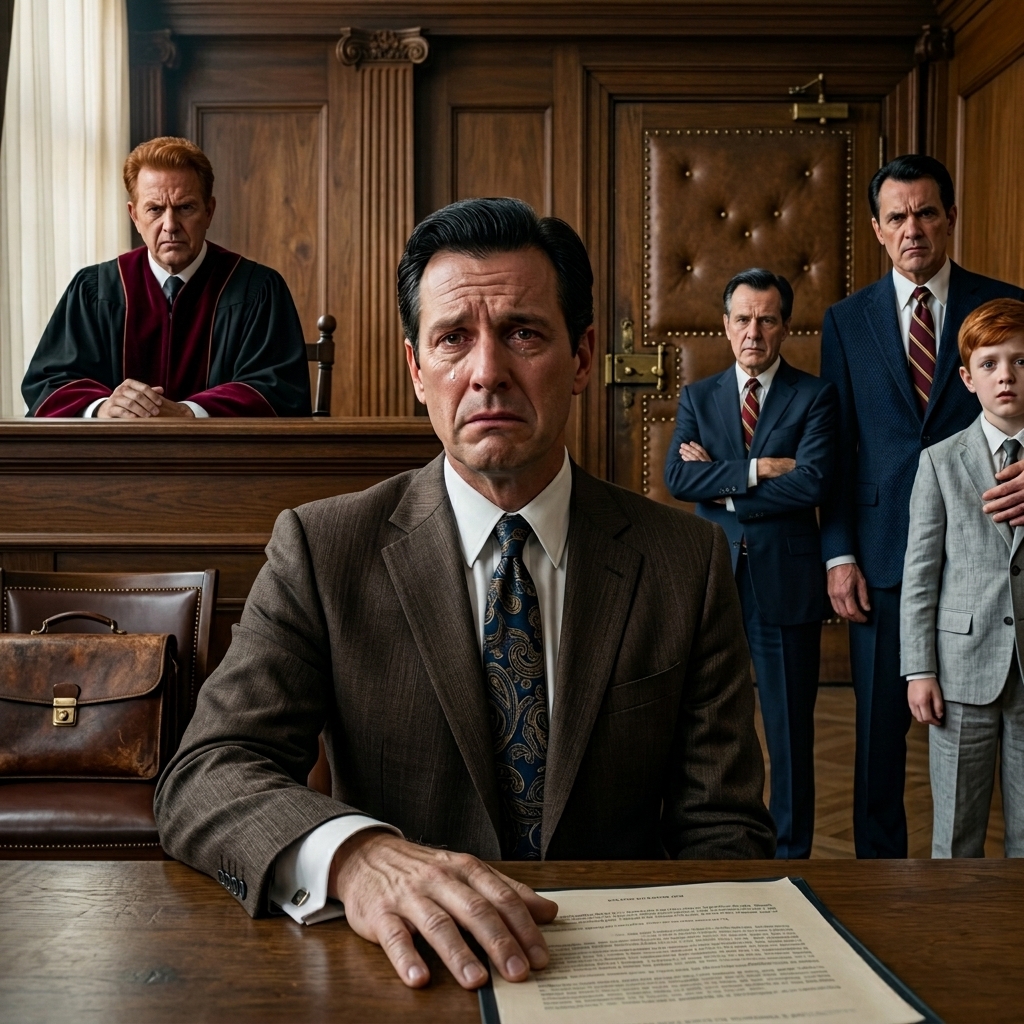 Nyolc évesen otthagytak egy Greyhound Bench-en, és 20 évvel később visszajöttek a $3,8 millió-ért, az egyetlen igazi apámért, akit valaha is hátrahagytam, így amikor a bíró megkérdezte, hol van az ügyvédem, felálltam, és egyenesen a családra néztem, aki eldobott, és azt mondtam, 