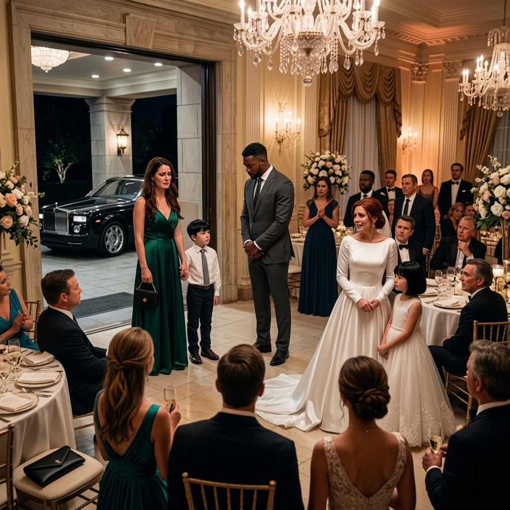 Le mariage de ma sœur était en plein essor quand mon fils et moi avons été poussés dans le dos comme nous n'avons pas appartenu. Sa fille riait cruellement. Ils ont l'air si bon marché ! Ma sœur s'est moquée et a dit : 