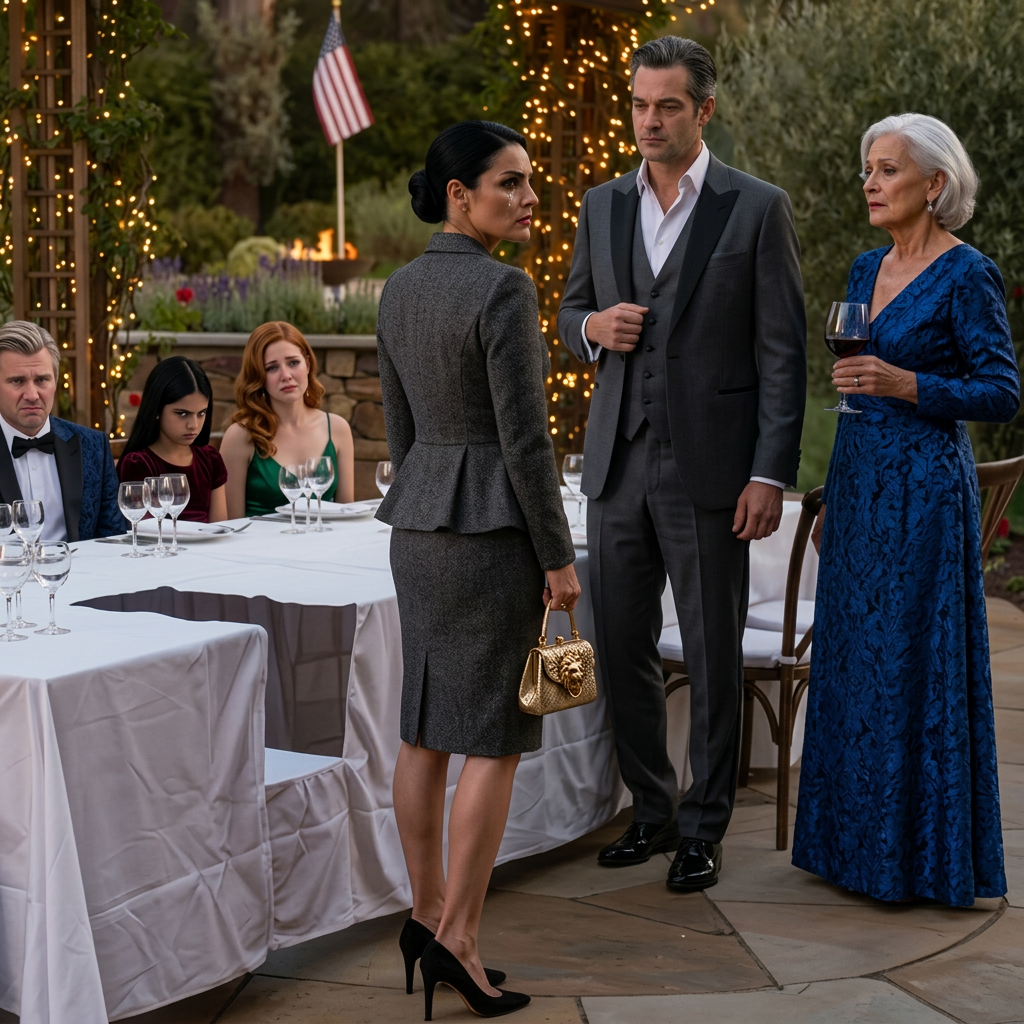 Na 70 urodzinach mojej matki w praniu we Francji, moje miejsce zniknęło. Mój mąż Chuckled, 