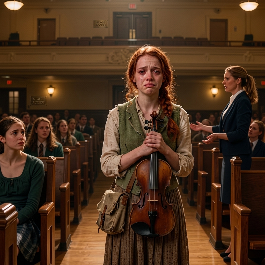 After my mother made me sign a “sibling duties only” agreement and called me controlling, I stayed silent while my sister walked onto her orchestra stage in a stained dress, my brother wore the same gym shirt all week, and the teacher stared at the document on my phone before asking the question that made my mother’s face drain of color “Who has actually been raising these children?” News