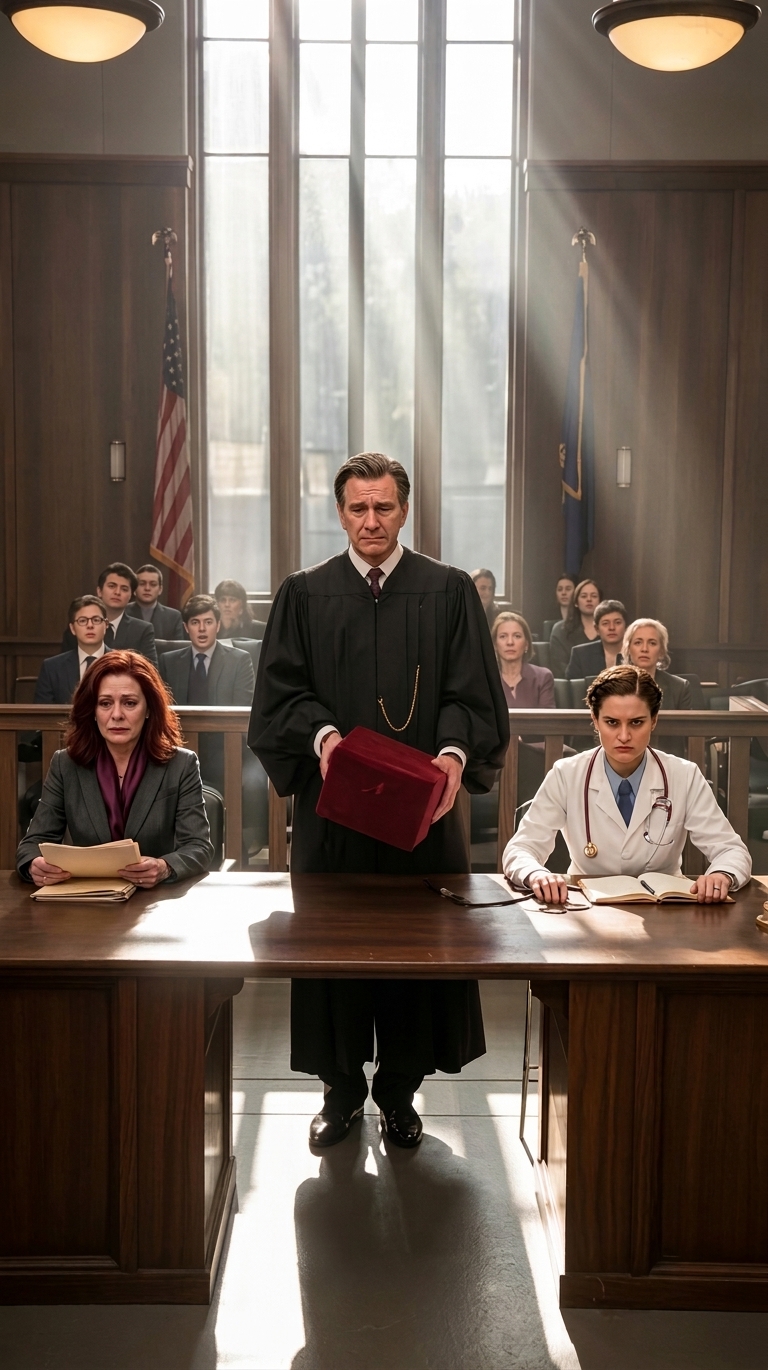 Mes lois m'ont traîné à la cour m'appelant un faux docteur. Je suis resté silencieux... jusqu'à ce que le juge se lève, marche vers moi et me donne le scalpel. L'archiviste