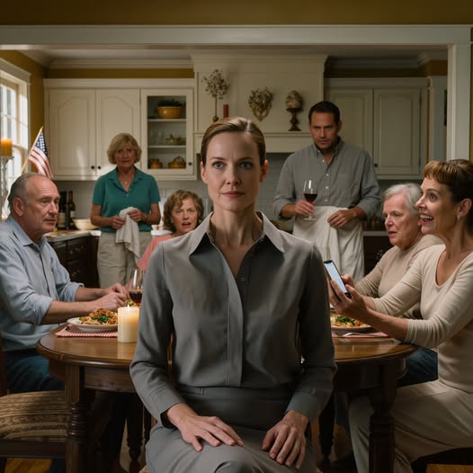 My sister snatched my phone off the table. “Let’s all hear who the janitor’s been talking to.” She hit speaker. The table burst out laughing. I never reached for it. Then the voice came through “Good evening, Miss Marsh. The board just approved your $14 million acquisition ” News