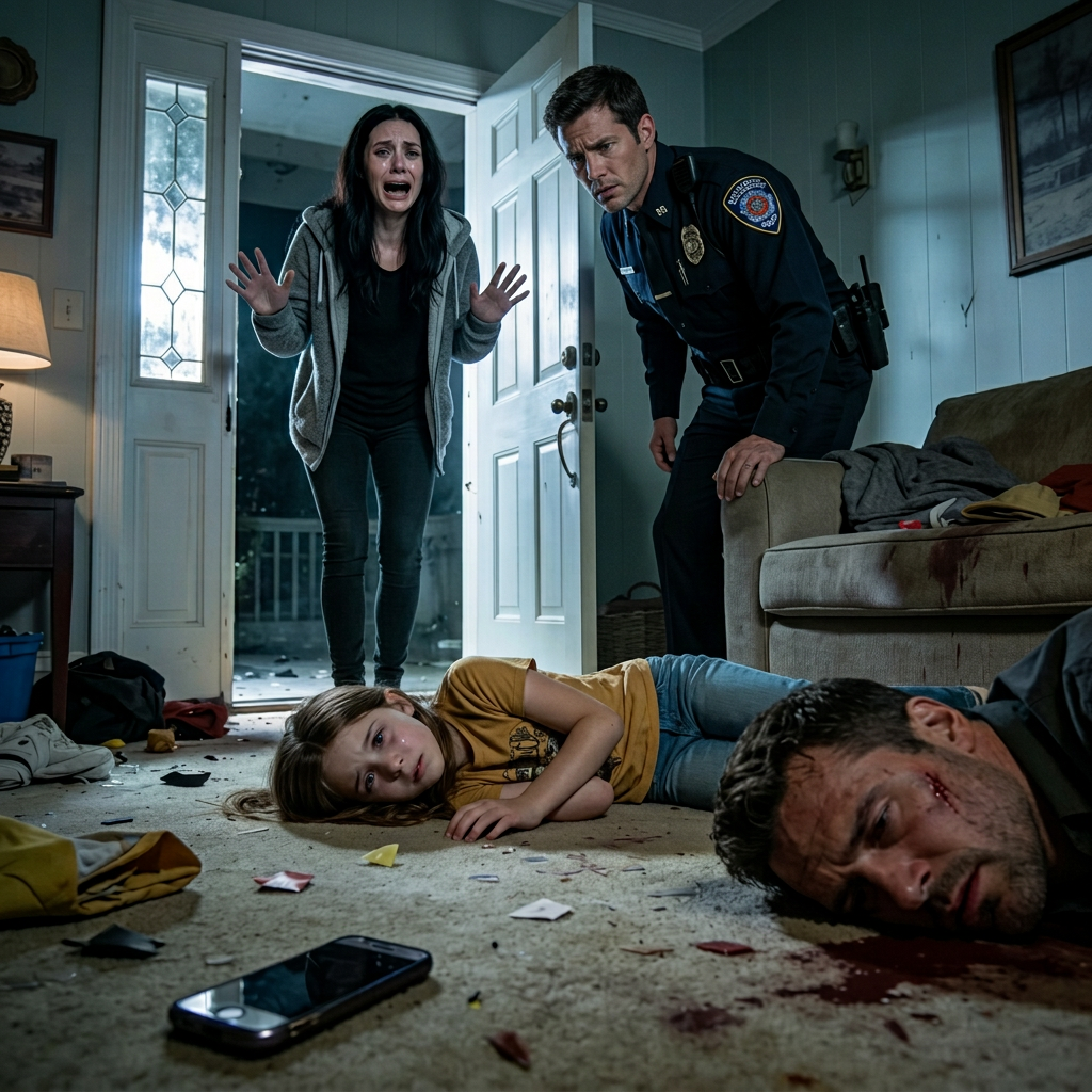 Kiedy byłem w pracy, moja 10-letnia córka zadzwoniła do mnie, jej głos drżał. 