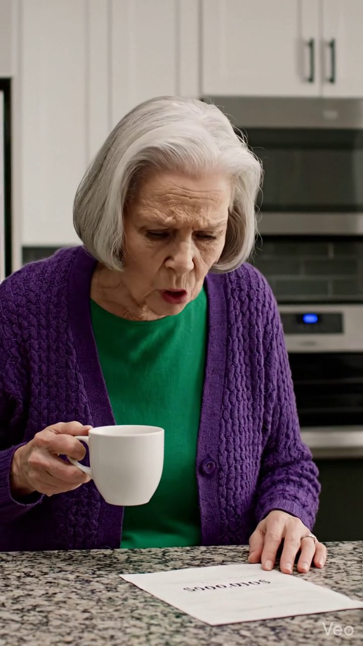 Mi hijo caminaba en mi cocina, tiraba su esposa $300,000 Debt en frente de mi taza de té, y me dijo que tenía hasta mañana para vaciar casi todo lo que me había dejado así que podía limpiar el desastre que hizo entonces me miró en el ojo y dijo,