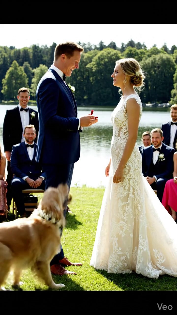 An meinem Hochzeitstag stürzte mein geliebter Hund plötzlich in den Bräutigam, bellte und beißte ihn vor allen. Ich dachte, es war nur panisch, bis ich die Wahrheit dahinter entdeckte... und ich brach in Tränen. Wahre Geschichten