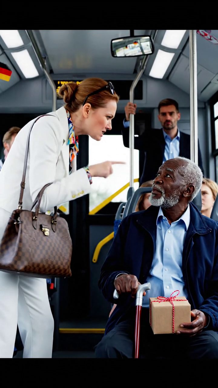 Sie erzählte meinem Vater, dass sie in die Rückseite des Buss zog. Sie erwarte nie die ganze Stadt, um seine Antwort zu hören.