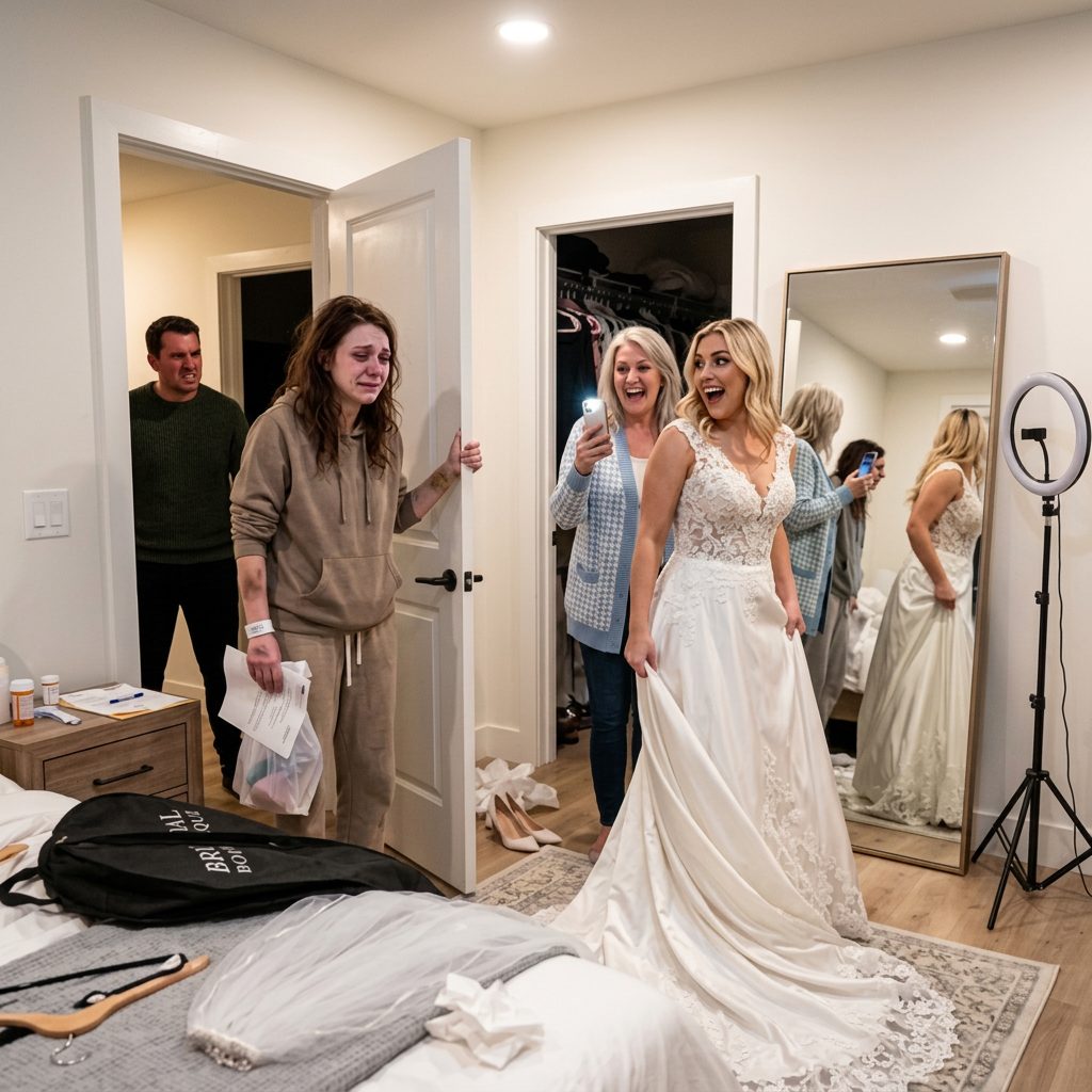 Meine Schwester hat mein Hochzeitskleid geweckt, während ich krank war... und meine Mutter sagte: