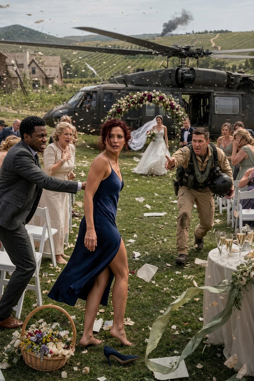 VF Mon avenir dans les lois m'a fait rouler avec la valise et m'a appelé une infirmière avec des bottes. Puis un Faucon Noir atterrit au milieu de leur mariage parfait de vignoble, des soldats se sont présentés vers moi, et tout le monde a froissé quand ils ont entendu les mots. Nouvelles