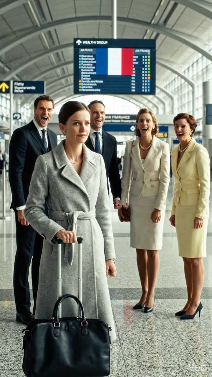 Ils riaient parce que je pouvais pas Afford première classe. Puis le pilote a dit que mon jet privé attendait.045
