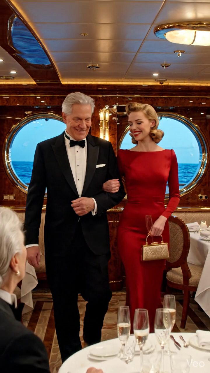Mon mari pensait que sa croisière de luxe avec la jeune femme de son bureau resterait cachée, jusqu'à ce qu'il soit entré dans la grande salle à manger et m'a trouvé assis à côté de son mari Nouvelles