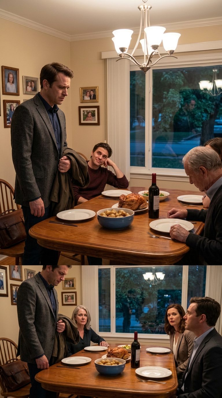 Au dîner, j'ai dit,