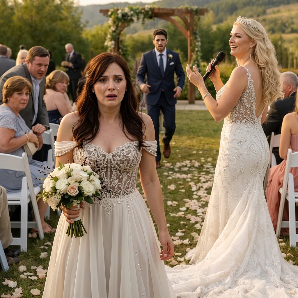 Meine Schwester ging vor meiner Hochzeit auf die AISLE und kündigte an: „Jeder sollte wissen, dass die hübsche Schwester auch weiß trägt.“ Nachrichten
