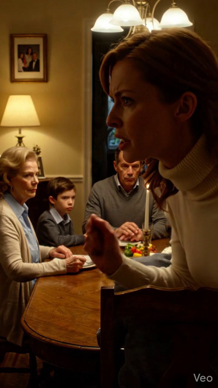 Au dîner, ils m'ont regardé et m'ont dit : "Vous mangez ici, mais vous n'aidez pas." J'ai regardé autour de la maison pour laquelle j'avais payé, les factures que j'avais couvertes, et la famille qui pensait que mon silence signifiait que je n'avais plus rien à donner. J'ai posé ma fourchette, pris mon manteau, et je suis parti tranquillement. Le lendemain matin, j'ai appelé mon avocat et lui ai demandé de tirer l'acte à la maison où ils vivaient gratuitement. Pleins feux8