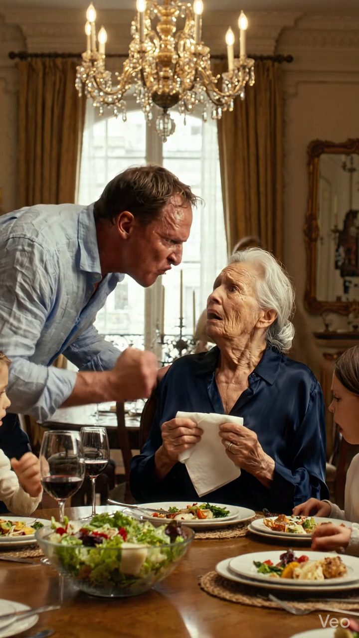 À la table du dîner de mon fils, après avoir vendu ma maison, emménagé dans sa salle de rangement, élevé ses jumeaux, et regardé mes 45 000 $ disparaître, il a dit: «Votre rôle est de prendre soin de mes enfants pendant que j'aime ma vie avec ma femme. Si vous avez un problème, la porte est juste là. J'ai plié ma serviette et j'ai dit: «Parfait. Je pars et ce soir, tes factures perdent la femme qui les retient.