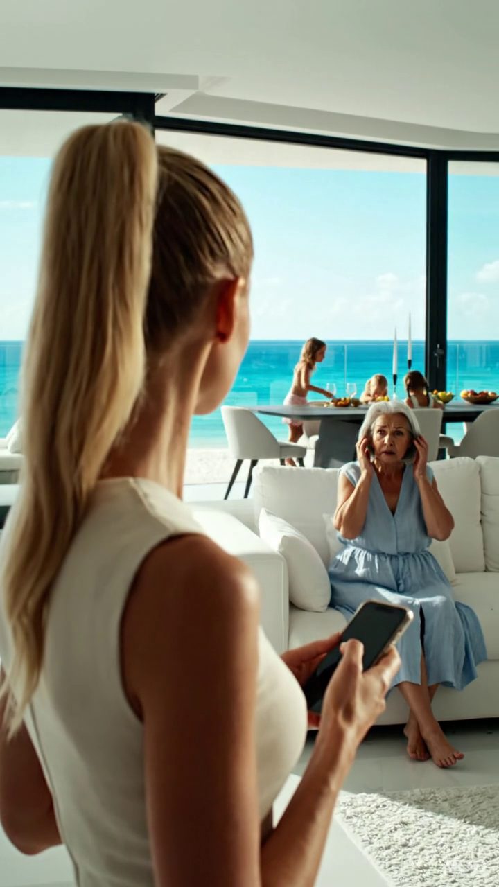 Poszedłem z firmą zarządzającą nieruchomościami do mojego penthouse South Beach, aby przygotować go dla najemcy, ale w chwili, gdy otworzyłem drzwi, znalazłem moją siostrę i jej troje dzieci zamieniając go w swój własny dom ona uśmiechnęła się i powiedziała, że nasi rodzice dali jej pozwolenie, następnie ośmielił mnie, aby zadzwonić na policję, nigdy nie oczekując, że jedna odpowiedź ode mnie zmieni kolor całego pokoju