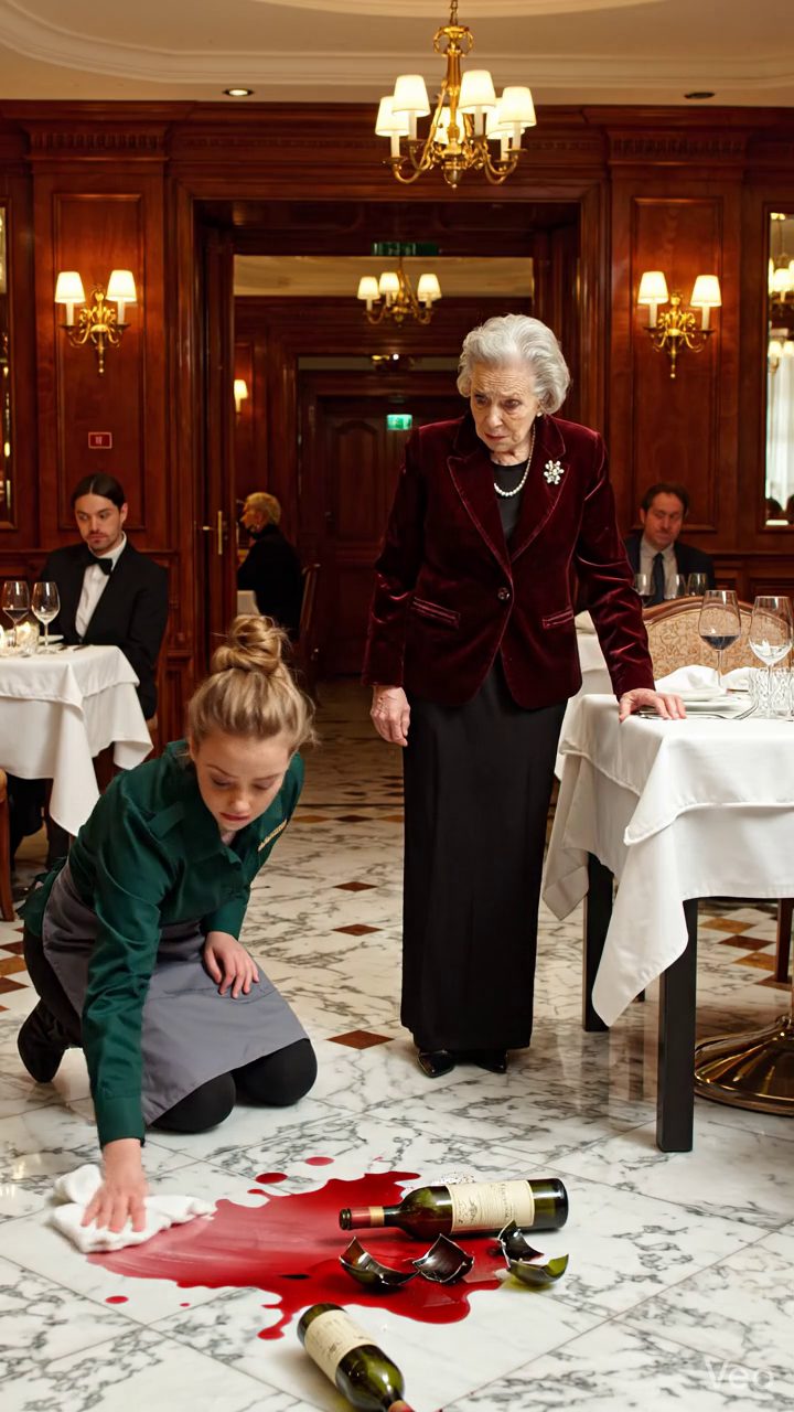 Billionaire grand-mère a gelé quand elle a vu une petite fille collier, puis un détail calme l'a apporté aux larmes et a tout changé