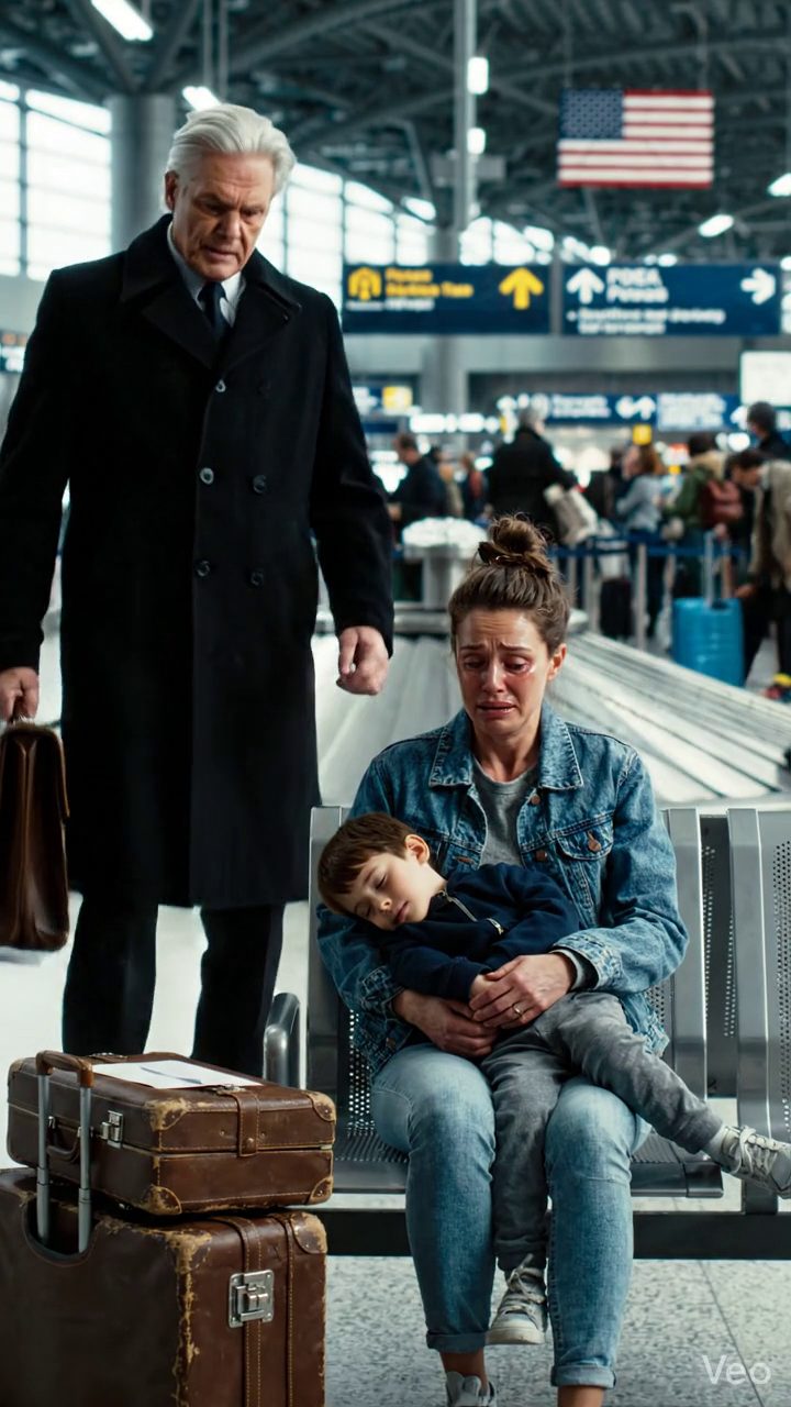 J'ai trouvé ma belle-fille veuve à JFK, mon petit-fils dormait dans ses bras, trois valises à ses pieds, et un billet qu'elle n'a jamais acheté. Elle chuchotait : « Ta soeur a dit que Liam était partie, alors je n'appartiens plus à cette famille. » Je n'ai pas élevé ma voix. J'ai pris le billet, j'ai appelé mon avocat, et j'ai dit, 'Amener le dossier Beatrice n'était jamais censé voir.' Quand nous sommes arrivés à la propriété, ma sœur attendait à la porte jusqu'à ce qu'elle voie qui est sorti de ma voiture. Nouvelles