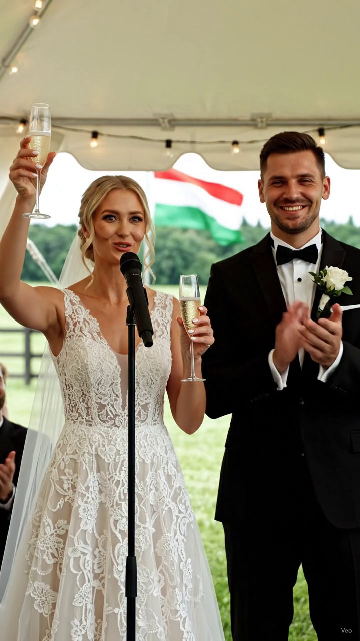 A fiam esküvőjén Madison felemelte poharát és azt mondta: