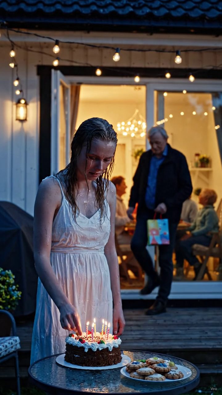 Vanhempani peruivat 18-vuotissyntymäpäiväni, koska vanhempi sisareni oli kovalla päivällä... Mutta kun isoisäni käveli oven läpi ja näki tyhjän takapihan, heidän täydellinen perhetarinansa alkoi murtua kaikkien edessä.