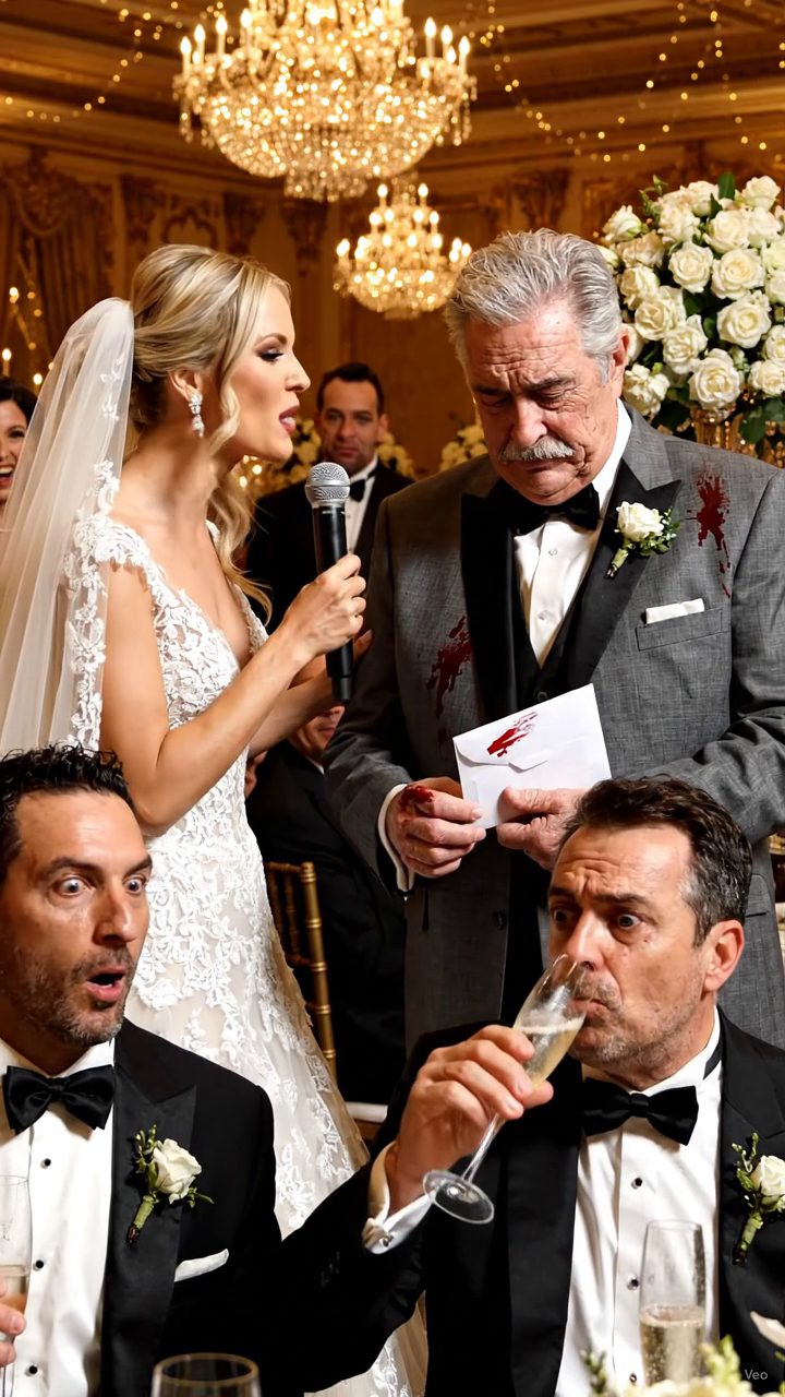 En la boda de mi hijo, la que pagué por completo, su nueva esposa me presentó a su familia rica con una sonrisa “Este es el viejo con el que tenemos que aguantar”. Todos se reían... hasta que su padre miró más cerca, se puso pálido y susurró: “Espera... ¿no eres mi nuevo jefe?