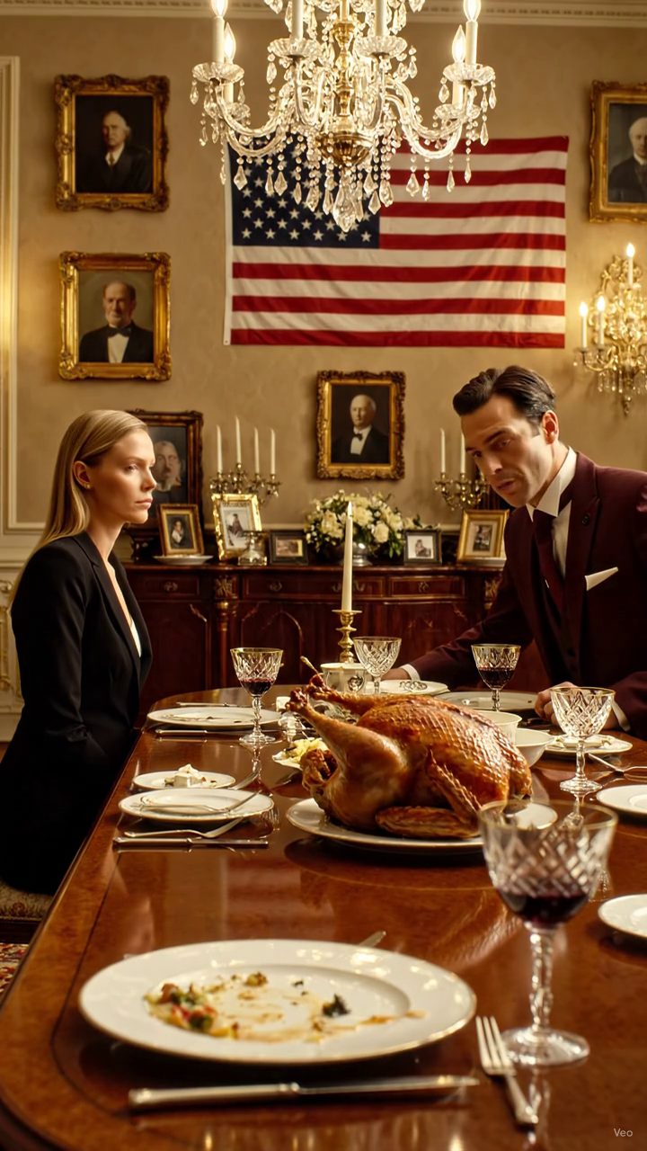 Au dîner de Thanksgiving, ma mère a glissé un dossier de manila à travers la table d'acajou jusqu'à ce qu'il touche mon assiette et dit :