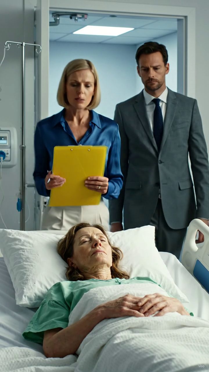 Ich wachte in einem Krankenhausbett auf, öffnete aber meine Augen nicht. Meine Mutter lehnte sich näher und flüsterte: „Endlich.“ Ich blieb vollkommen still und dankbar, ich tat, weil sie einen Moment später sagte...