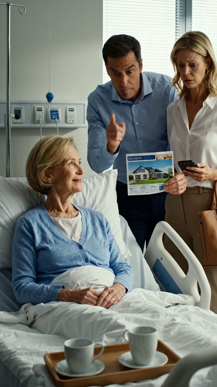 Mon fils a appelé pendant que j'étais encore dans mon lit d'hôpital et a dit,
