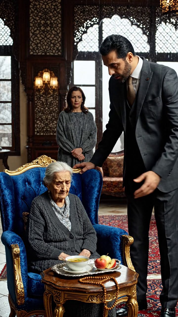(تشارلز) كان يعتقد ذات مرة أن زوجته كانت تعتني بعناية بأمه داخل منزل غابة البحيرة حتى أخبره البستاني أنها أصبحت نحيفة كالظل 020