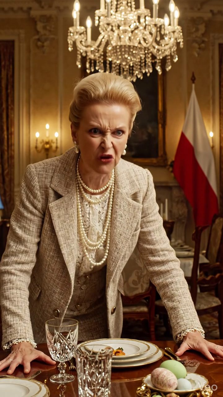 Moja matka wyciągnęła moją 4-letnią córkę ze stołu wielkanocnego i kazała nam wyjść, ale mały prezent w mojej torebce miał sprawić, że stanie się blada w jadalni, którą myślała, że jest jej własnością.