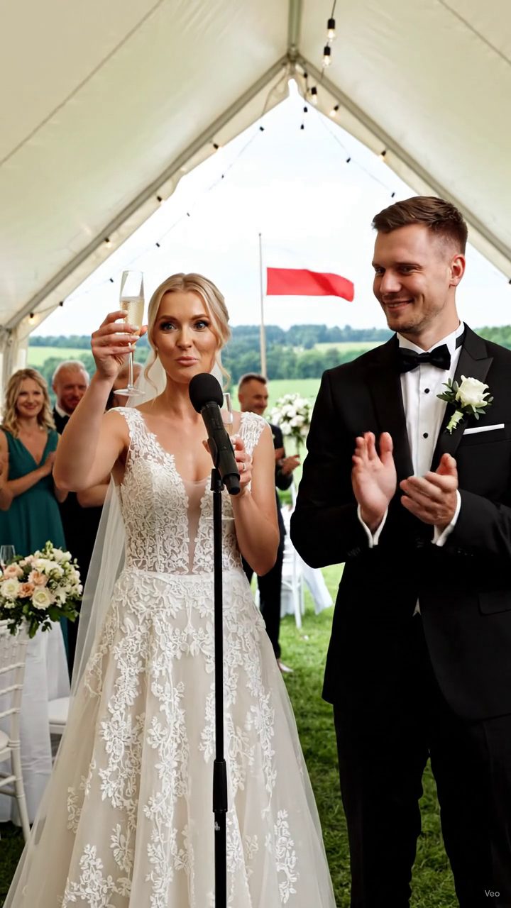 Na ślubie mojego syna Madison podniosła kieliszek i powiedziała: