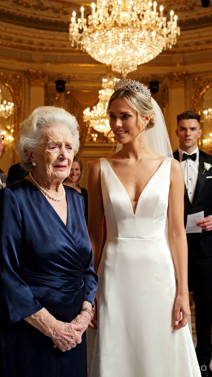 Sie lachten an der Witwe in der alten Marine Kleid bis die Hochzeit Toast enthüllt sie besaß den Groom, den Ballsaal, und die Braut Vaters Firma