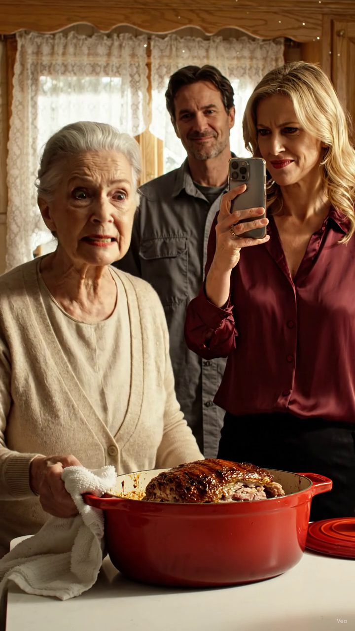 Ma belle-fille a soulevé son téléphone pendant que je pliais des serviettes dans ma propre cuisine et m'a appelé leur