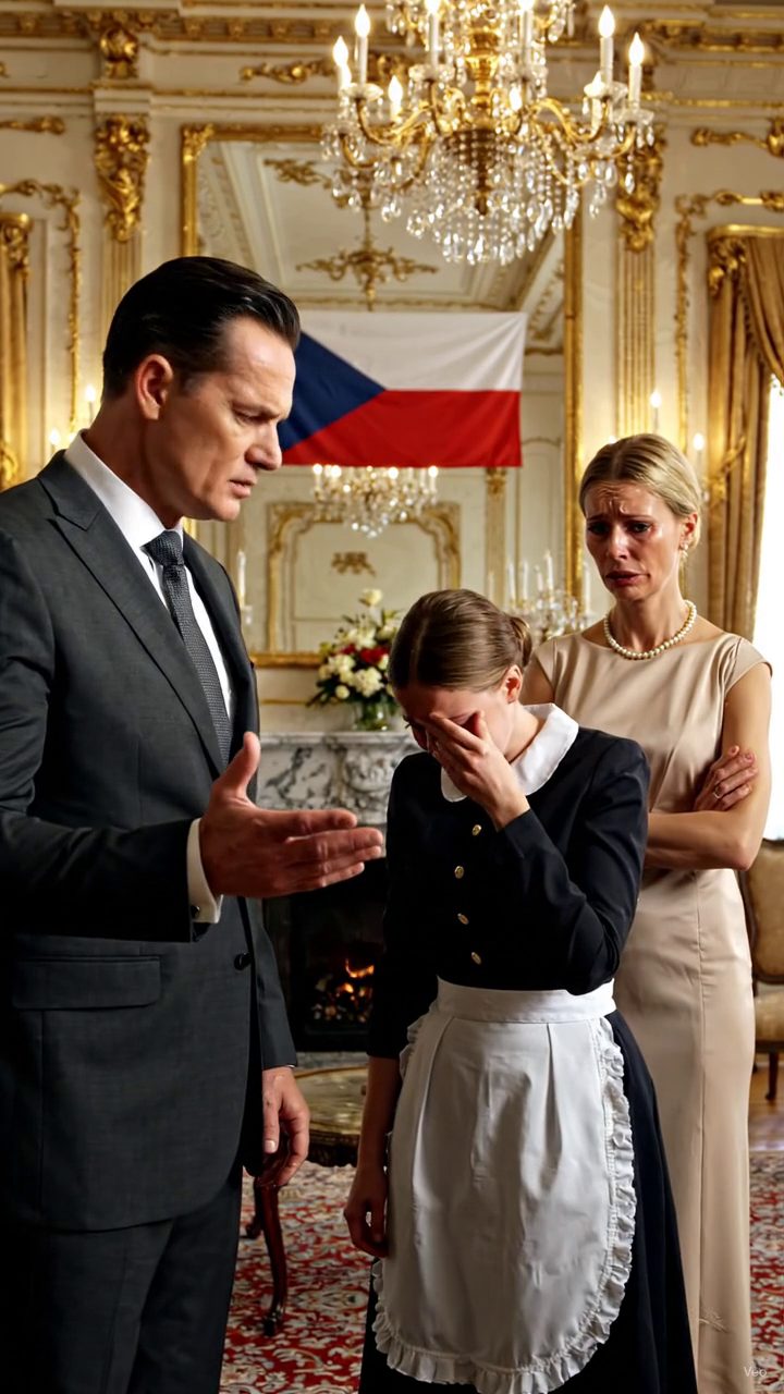 Jeho nová žena vyhodila služebnou uprostřed obývacího pokoje a obvinila ji, že se dostala příliš blízko ke své holčičce... ale když přišla jeho dcera, chytila svého plyšového králíka a zašeptala: