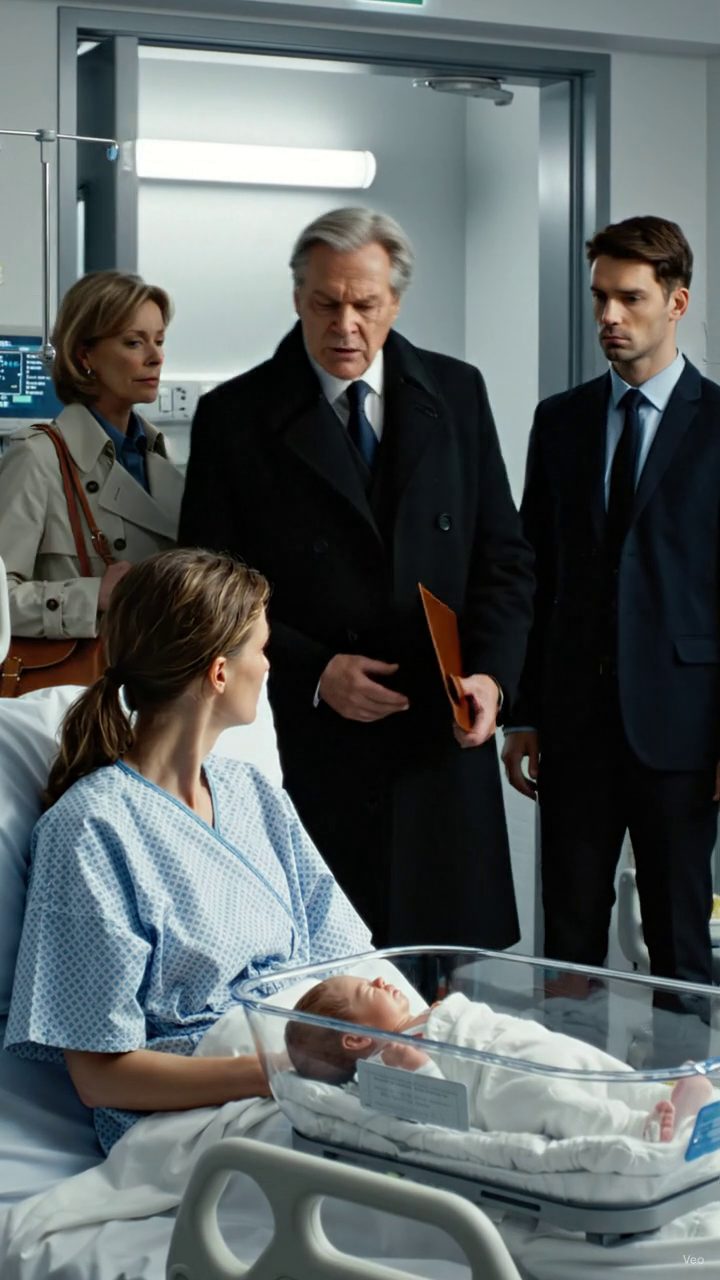 Drei Tage nach meinem C-Bereich saß ich in einem ruhigen Boston Krankenhauszimmer mit meinem neugeborenen Schlaf neben mir, als mein Vater in einem Lederordner ging. Er ließ einen Stapel Papiere auf meine Decke fallen und sagte: