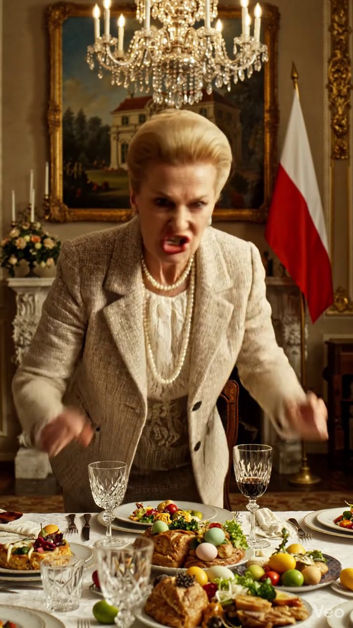 Moja matka wyciągnęła moją 4-letnią córkę ze stołu wielkanocnego i kazała nam wyjść, ale mały prezent w mojej torebce miał sprawić, że stanie się blada w jadalni, którą myślała, że jest jej własnością.