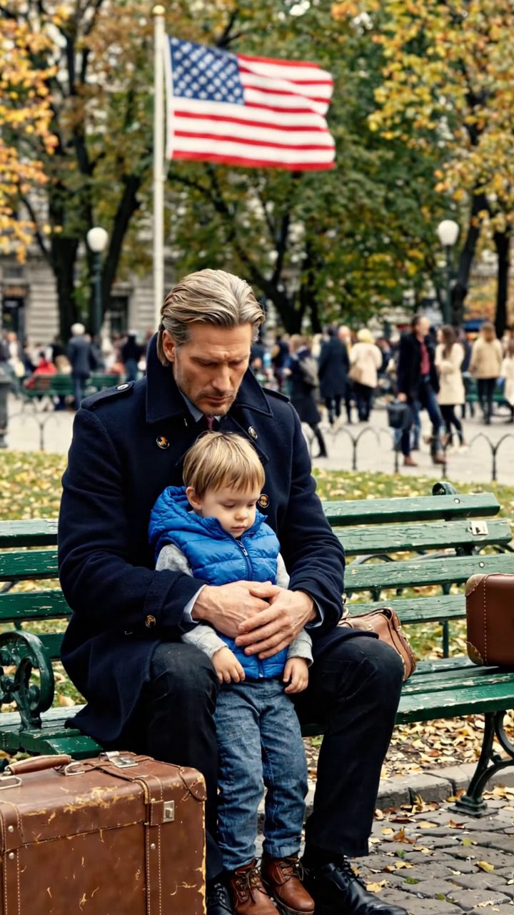 Azon a napon, amikor a fiamat egy hideg New York Park-i padon találtam három bőrönddel, egy négyévessel, és nem volt hová mennem, azt hittem, a legrosszabb az volt, hogy hallottam, hogy a felesége családja kidobta és megfosztotta őt mindentől, de aztán az unokám felnézett rám, és azt kérdezte: